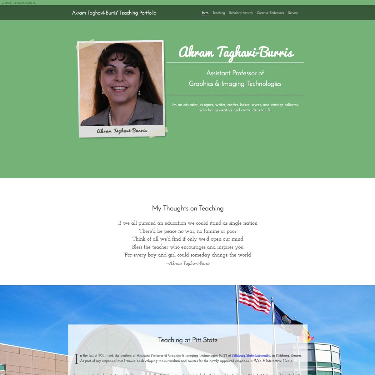 Akram's Teaching Portfolio
